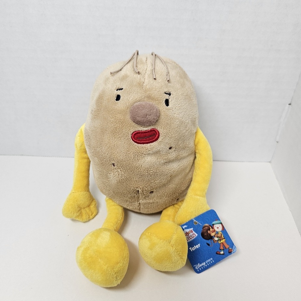RARE Vintage Disney Store 6" Plush Jo Jo Circus Tater. NWT